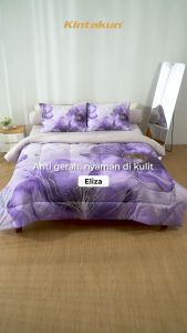 KINTAKUN Dluxe Sprei Digital Printing Exclusive Queen New Edition Size Uk . 160x200cm Tinggi 25cm