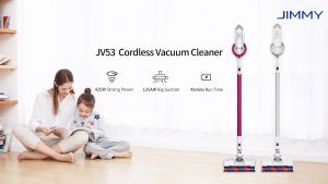 JIMMY JV53 Cordless Vacuum Cleaner Most Powerful Smart Handheld Household Cleaning Anti Dust Mite Head