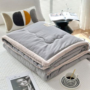 Washable Pure Cotton Summer Air Conditioner Quilt Single Student Dormitory Space Quilt Lightweight Cooling Filling Home Textiles