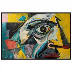 Tranh trừu tượng người chủ đề tự do.Tranh treo tường dán tường trang trí nội thất.CGI-1112