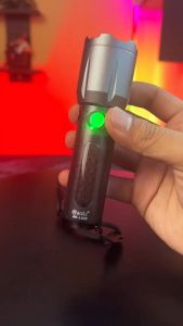 AOKI Senter 7 Mode Cahaya Magnetik Super Terang Multifungsi Portabel Alat Pencahayaan Praktis untuk Aktivitas Malam