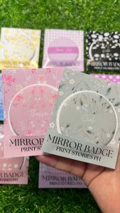 Personalized Pocket Mirror for Women 84 Aesthetic Designs