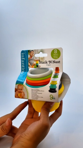 Infantino Stack N Nest Cups | Sensory Developmental Toy  | 9 months+ |  BPA-Free