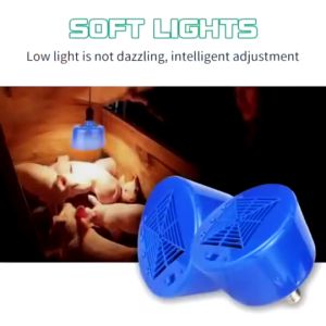 MD MOHS DIAGNOSTICS 100-300W Heating Lamp Farm Animal Warm Light For Chicken Piglet Duck Temperature Controller Heater