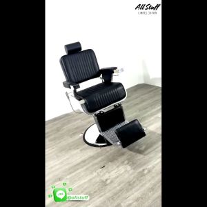 โต๊ะตัดผมชาย ตัดผม เก้าอี้ตัดผมชาย บาร์เบอร์ สำหรับทำผมตัดผม โช๊คไฮดรอลิค ฐานสแตนเลสสแข็งแรง Barber chir