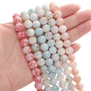 ลูกปัดดอกสว่านหัวเพชรแฟชั่น20ชิ้น10มม. ลูกปัดกลมหลวมสำหรับสร้อยข้อมือแฮนด์เมดสร้อยคอต่างหูพวงกุญแจอุปกรณ์การทำเครื่องประดับหัตถกรรม DIY