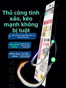 DIAOHAINI | Bộ Móc Dài 3 Cái Không Rối Đặc Biệt Cho Đánh Cá Biển