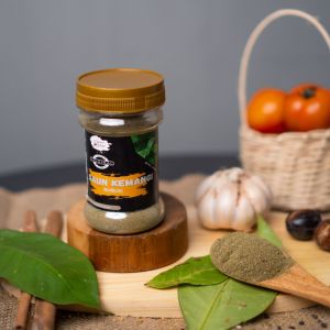 Dapoer Natasya - Daun Kemangi Bubuk Basil Leaves Powder Bumbu Masak Murni Botol (60gram)