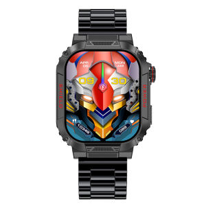 Smart Watch Men 2.02 Inch Screen 300mAh Heart Rate Sport Waterproof NFC Bluetooth Call Smartwatch