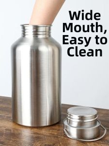 Jiaxun | Large Capacity 304 Stainless Steel Outdoor Water Bottle