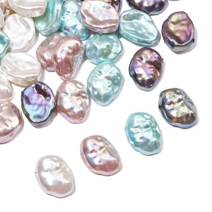 2pcs 12x16mm High Quality Irregular Straight Hole Long Concave Shaped Beads For DIY Earring Bracelet Jewelry Making Accessories