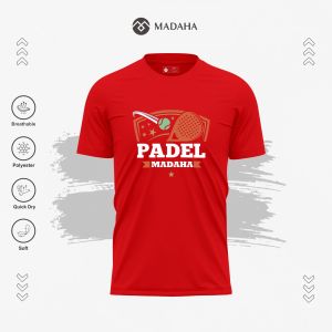 Madaha Kaos Baju Dry fit Jersey Olahraga Padel Reasteasy