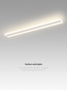 Modern Minimalist Long Strip Corridor Hallway Ceiling Light Luxury Home Entrance Hallway Balcony Coat Room Absorption Top Light