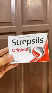 STREPSILS Permen Pelega Tenggorokan Isi 24 Lozenges - Makanan