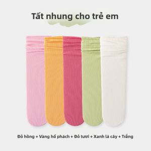 XUANSHU | Vớ Dài Cho Bé Gái Thoáng Khí Làm Mát