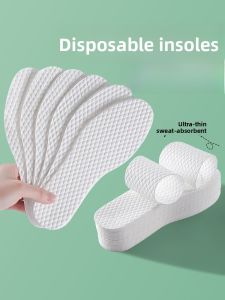 XIANZHAO | Disposable Ultra-Thin Breathable Womens Shoe Inserts Summer No-Shoe Wear Slip-Resistant Sweat-Absorbing Light Footwear