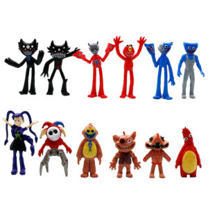 Bandai | 2026 New Prototype Giblet Chum Chompkins Horror Game 5 Figure Model Cute Anime Peripherals Toy Birthday Christmas Gift