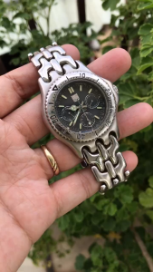 đồng hồ nam si Nhật thương hiệu Elgin USA thép đúc niềng xoay size 37/39mm núm ren đít xoáy chạy full 6kim