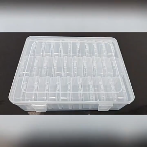 1pc 14 Slots Plastic Storage Box DIY Diamond Painting Beads Charms Jewelry Accessories Organizer Box