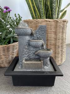 น้ำพุน้ำล้นลูกแก้วหมุน ตั้งโต๊ะทำงานตั้งเคาน์เตอร์ - 30 คู่