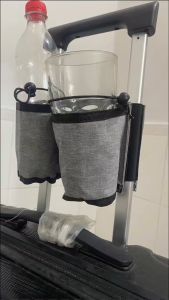 Luggage Travel Cup Holder Bebaskan Tangan Anda untuk Pesawat Hadiah Pramugari