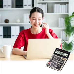 Casio DJ-240D PLUS เครื่องคิดเลข 14 หลัก สีทอง รุ่นคาสิโอ