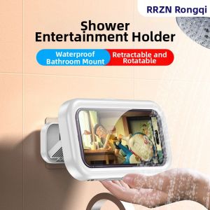 RQZN | Adjustable Rotating Waterproof Wall Mount Phone Holder