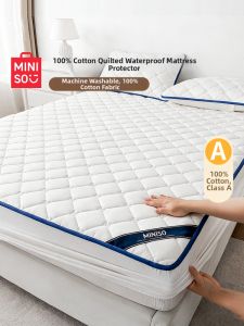 Miniso | Antibacterial Waterproof Cotton Mattress Protector
