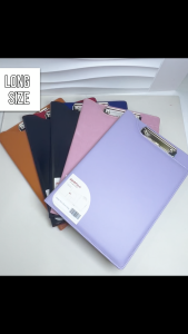 Leather Clipboard Folder Portfolio File Organizer A4/Long Clipboard with Cover File Folder Leather Portfolio