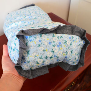 Gối Lót Hạt Lanh Họa Tiết Hoa Cotton Nguyên Chất Gối Lót Hạt Lanh Gối Lót Cotton Mềm Mại Thoải Mái Chống Lão Hóa Chống Nhăn