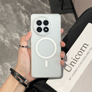 Matte Translucent Wireless Charging Magnetic For Magsafe Case For OnePlus 13 12 11 10 9 8 7 ACE 2 3 5 Pro Nord 2 3 4 Lite Cover