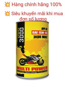 nhớt yoko 3000 15w40 1lit dành cho xe số xe côn tay