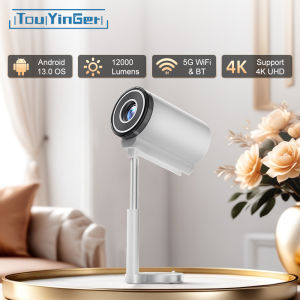 Touyinger X9 pro Mini Native 1080P Smart Projector 4K Android 13 Video WiFi Bluetooth Home Theater Projector