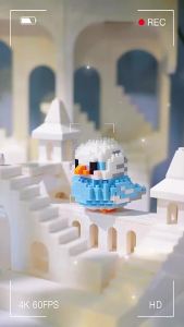 CONUSEA | DIY Assembly Cute Birds Micro Building Blocks Series Animal Parrot Model Blocks Bricks Puzzle Toy Home Decor Gifts for Boy Girls