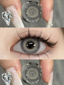 (COD) EYESHARE softlens 2 buah/1 soflen pasang ATLANTIS Seri lensa mata penuh gaya dan cantik softlens color alam Brown/Gray/BLUE/GREEN diameter 14.5MM Cocok untuk riasan mata mata besar Tahunan/Tersedia selama 12 bulan