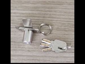 19mm Cabinet Drawer Security Lock Double Open 7-Shaped Design For File Cabinet Letterbox Furniture