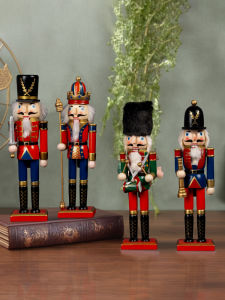 BEAUTY IN THE LIGHT | Elegant Christmas Gift Decorative Desktop Figurine Nutcracker