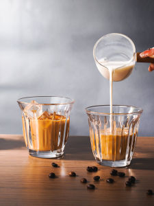Cốc Cà Phê Thủy Tinh Cao Cấp GIANXI Phong Cách Mỹ Cốc Cà Phê Latte Cốc Cà Phê Espresso Cốc Cà Phê Mỹ Cốc Cà Phê Trắng