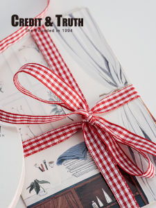 CT ริบบิ้นลายสก๊อตคลาสสิกริบบิ้นขายดีช่อดอกไม้ตกแต่งเค้กริบบิ้นเบเกอรี่ริบบิ้นริบบิ้นเชือก