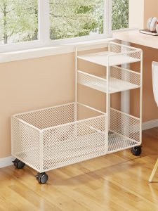 Under Desk Organizer Shelf for Books and Bags Simple Iron