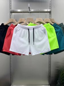 Ice Sensation Breathable Shorts Thin Ice Silk Quick Dry Casual Three-quarter Length Pure Color Sport Four-quarter Shorts