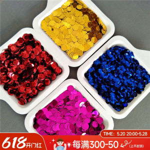 round Sequins Glitter Wafer DIY Handmade Ingredients Clothing Ornaments Accessories Ornament Accessories Lace Wilhelmy