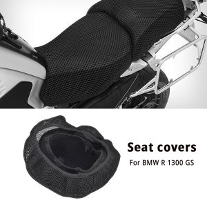 R1300GS Driver And Passenger Seat Cover For BMW R1300 GS R 1300 GS Mesh Breathable Seat Cushion Saddle Protection Cover