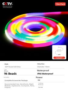 jiuxin lighting | Waterproof Ultra Bright Multicolor LED Strip Light New