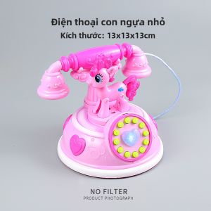 Đồ Chơi Điện Thoại Đa Năng Giáo Dục Có Âm Thanh và Ánh Sáng