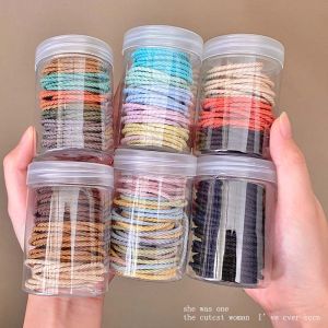 Elastic Hair Ties for Women Durable Non-Painful Hair Bands Simple Elegance Hair Accessories Fresh out New 2024 Spring Summer