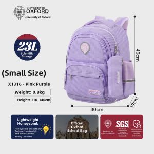 University of Oxford | Lightweight Protective Spine Large Capacity Schoolbag for Girls
