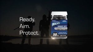 Macks Covert Ops Soft Foam Shooting Earplugs 50 Pair | Ear Plugs Anti Noise Cancelling Reducing