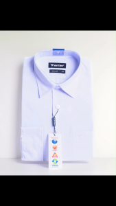 Áo sơ mi nam trắng tay dài Việt Tiến