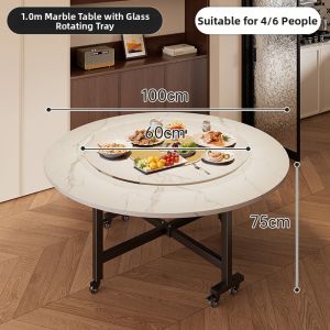 ZHUSHANXIA | Portable Folding Dining Table